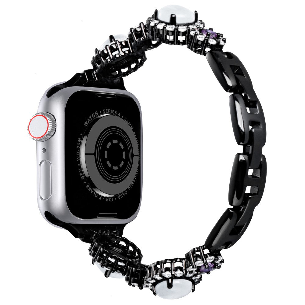 Kellonauha Apple Watch Series 10 42mm jalokivi Design metallihihna - M ...