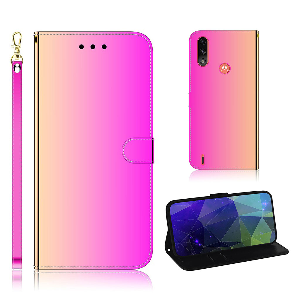 Mirror Motorola Moto E7 Power flip case - Ruusu