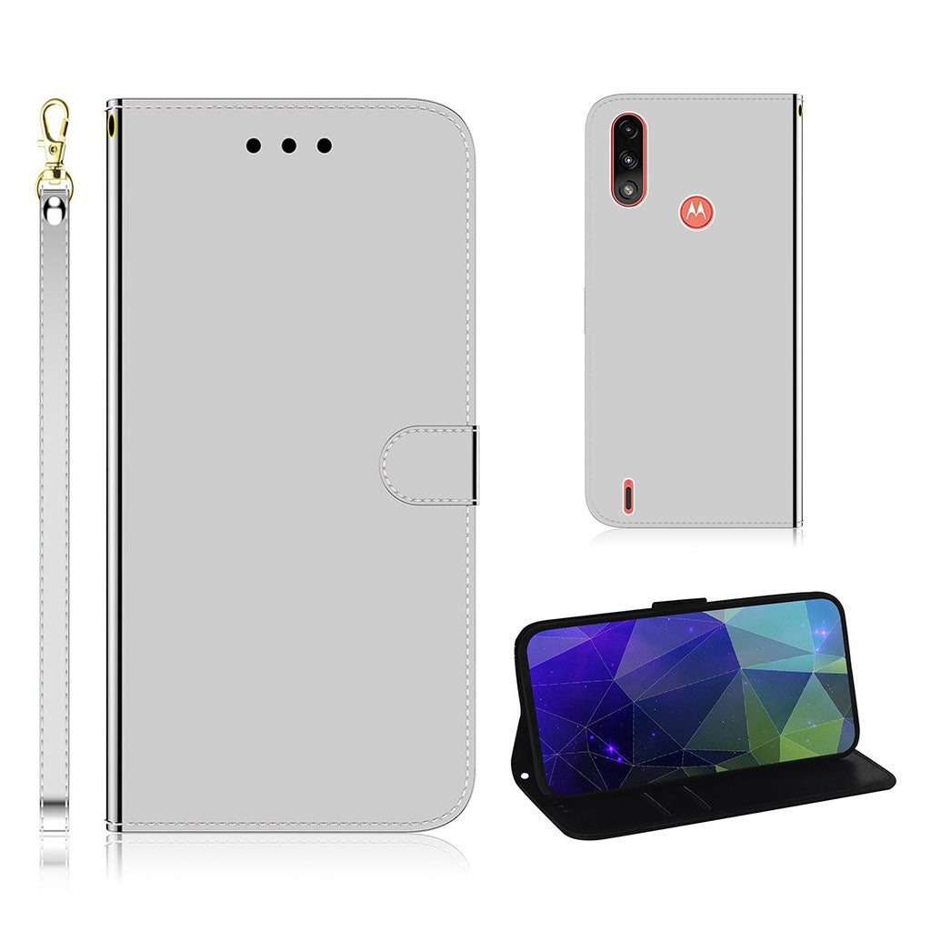 Mirror Motorola Moto E7 Power flip case - Hopea