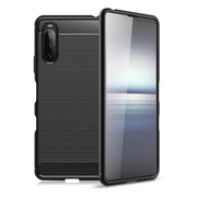 Carbon Flex Sony Xperia 10 III kotelot - Musta