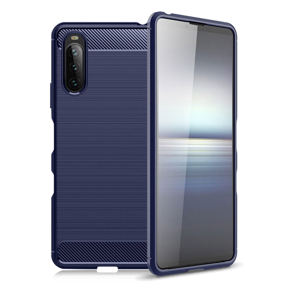 Carbon Flex Sony Xperia 10 III kotelot - Sininen