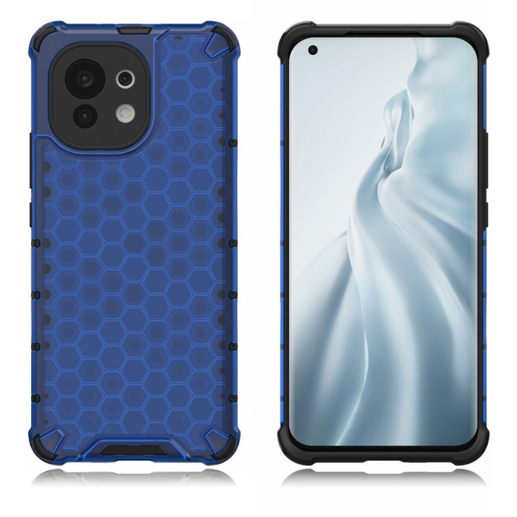 Bofink Honeycomb Xiaomi Mi 11 kotelot - Sininen