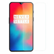 OnePlus 6T iskukestävä karkaistu lasinen näyttö suojakalvo - Transparentti