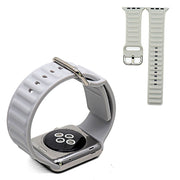 Apple Watch Series 6 / 5 40mm silikoninen ranneke - Harmaa