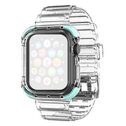 Apple Watch Series 6 / 5 40mm väri reuna kirkas tyyli kellonauha - Vihreä