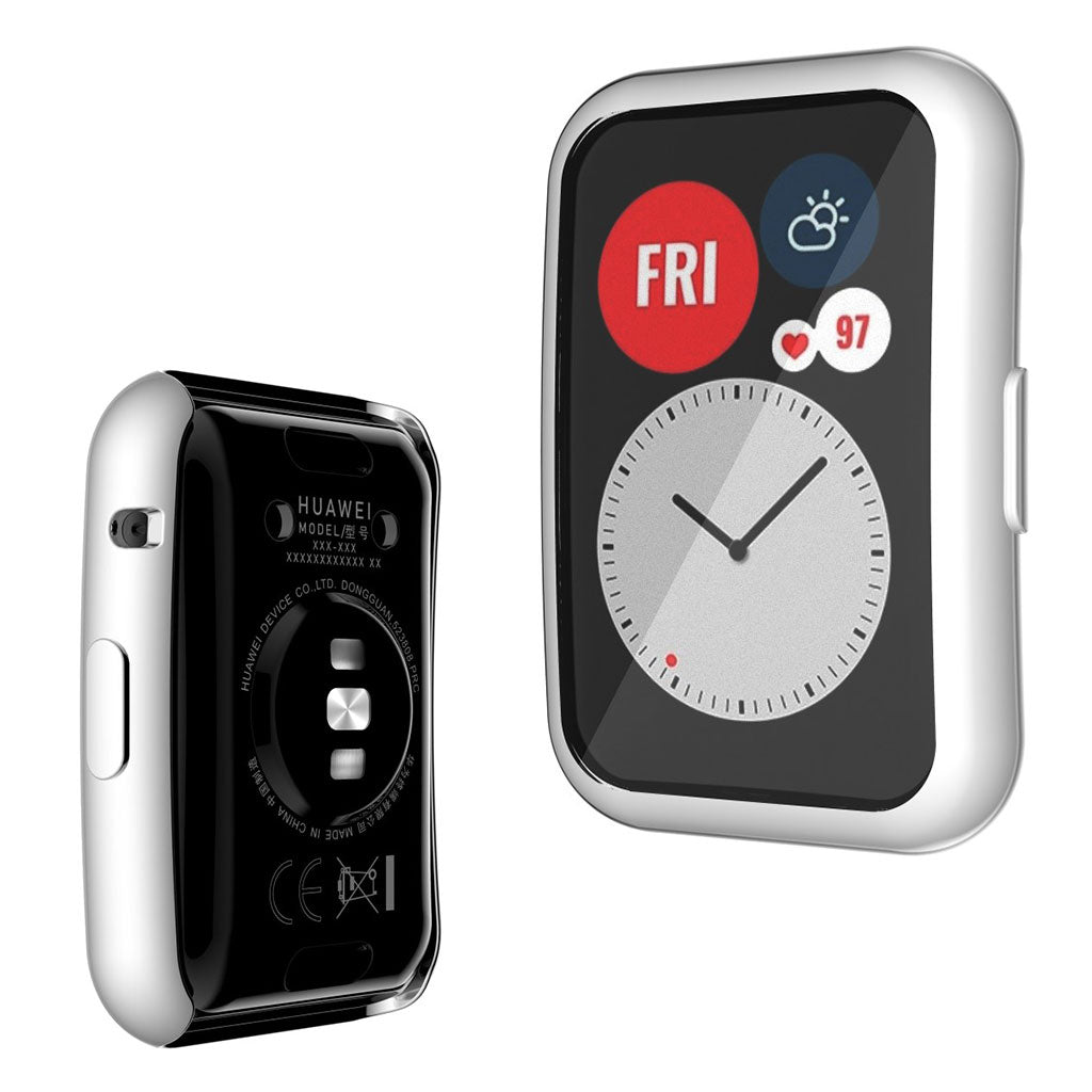 Huawei Watch Fit yksinkertainen kansi - Hopea