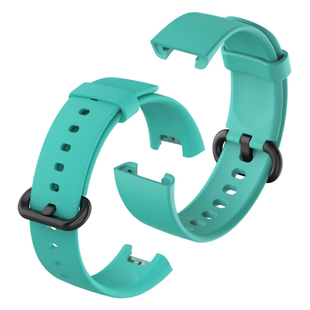 Xiaomi Mi Watch Lite / Redmi Watch kestävä silikoninen ranneke - Syaani