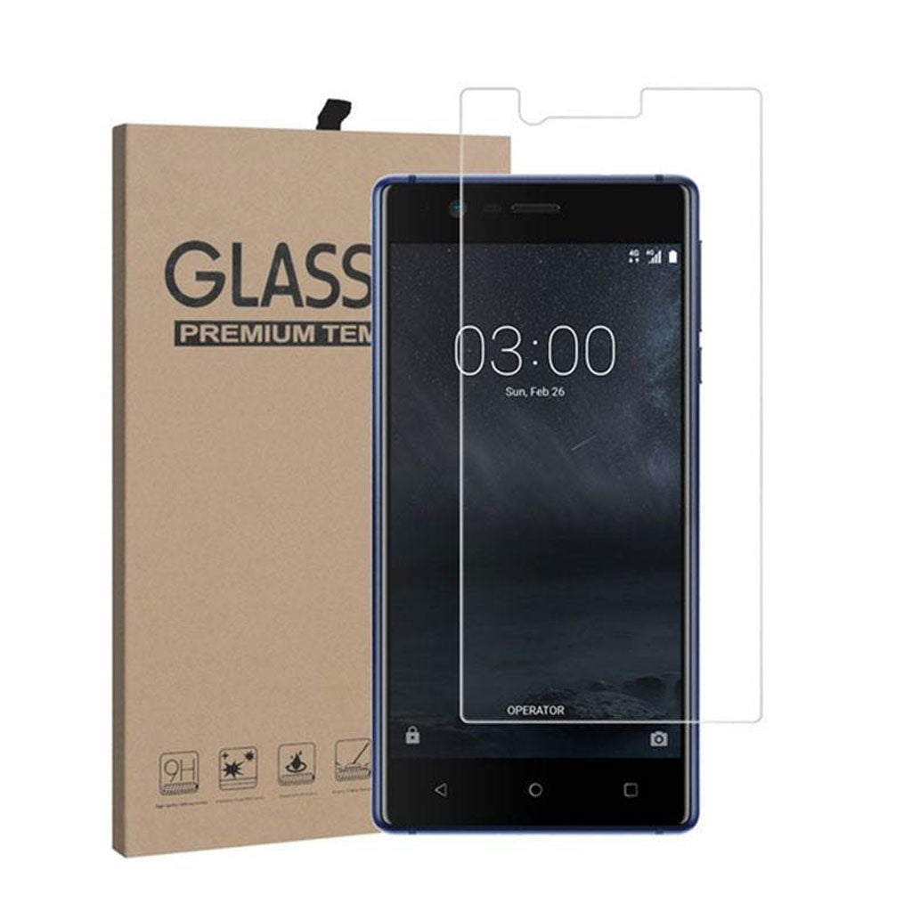 Nokia 3 näytön suojus karkaistua lasia