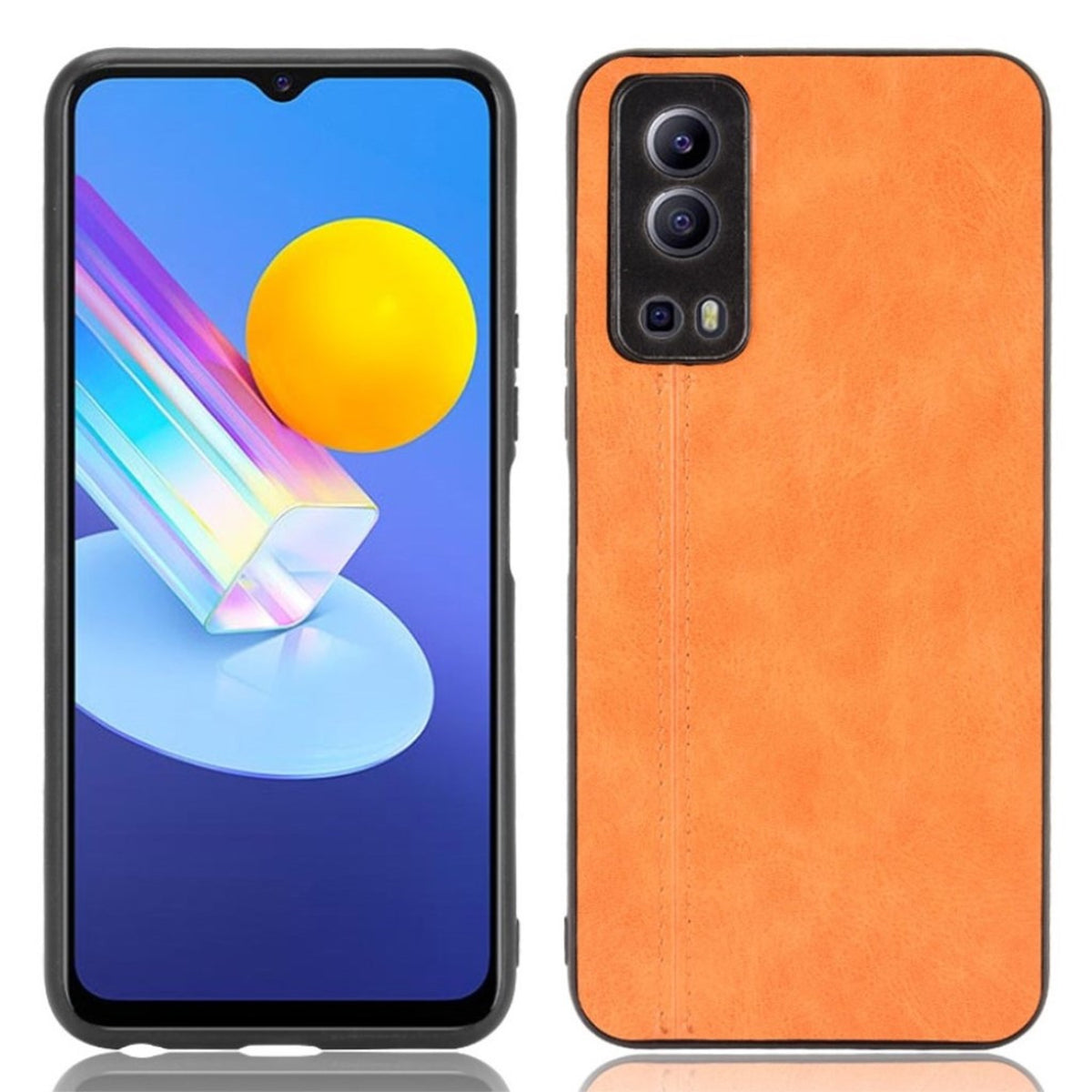 Admiral Vivo iQOO Z3 / Vivo Y72 5G kotelot - Keltainen