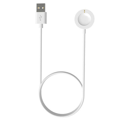 1m USB magneettinen latauskaapeli Michael Kors kellolle - Valkoinen