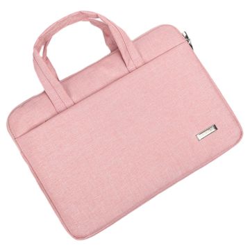 173 13-13.3 " Laptop Tote Bag Oxford kangas Notebook käsilaukku kestävä kantolaukku - Pinkki