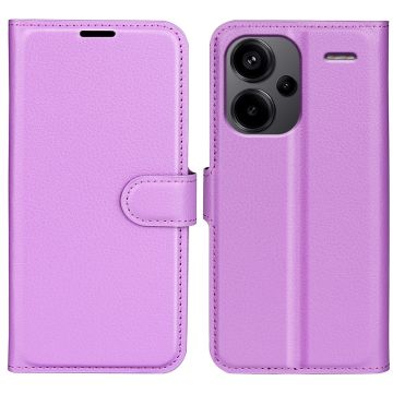 Classic Xiaomi Redmi Note 13 Pro+ Läppäkotelo - Violetti