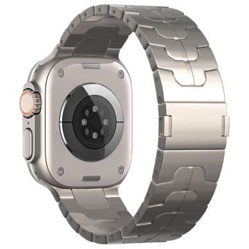 Apple Watch Series 49mm - 45mm - 44mm - 42mm magneettinen titaaniseos kellonhihna - Titaani