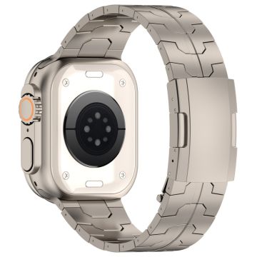 Apple Watch Series 49mm - 45mm - 44mm - 42mm Titaaniseos hihnanauha - Titaani