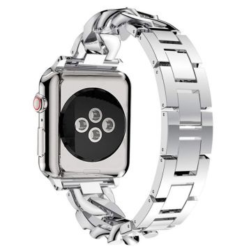 Apple Watch Series 49mm - 45mm - 44mm - 42mm metallikelloranneke - Hopea