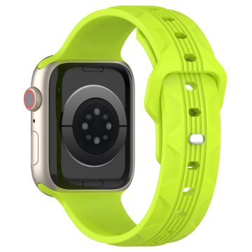 KALEBOL Apple Watch Series 49mm - 45mm - 44mm - 42mm silikoninen ranneke - Lime