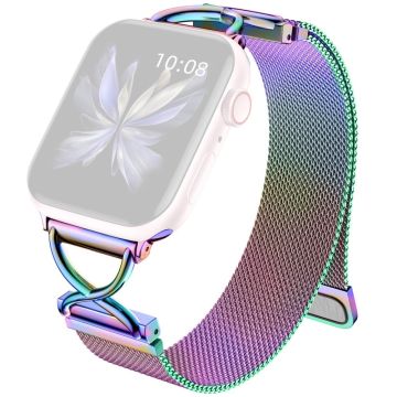 Apple Watch Series 49mm - 45mm - 44mm - 42mm Milanese Metal Band - Multi-color