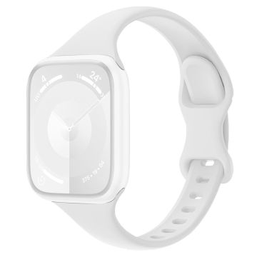 Apple Watch Series 49mm - 45mm - 44mm - 42mm silikoninen ranneke - Valkoinen