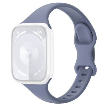 Apple Watch Series 49mm - 45mm - 44mm - 42mm Silicone Watch Band - Blue Grey