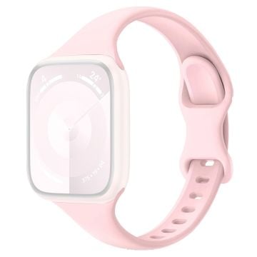 Apple Watch Series 49mm - 45mm - 44mm - 42mm silikoninen ranneke - Pinkki