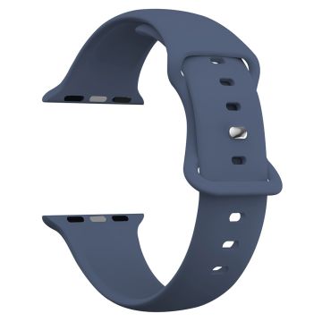 Apple Watch Series 49mm - 45mm - 44mm - 42mm Strap Breathable Silicone Watch Band - Midnight Blue