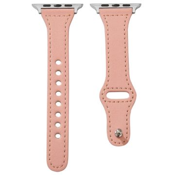 KALEBOL Apple Watch Series 49mm - 45mm - 44mm - 42mm Watch Strap, Small Buckle - Pink