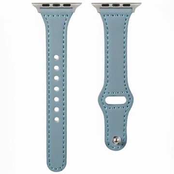 KALEBOL Apple Watch Series 49mm - 45mm - 44mm - 42mm Watch Strap, Small Buckle - Blue