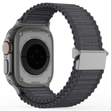 DUX DUCIS Apple Watch Series 49mm - 45mm - 44mm - 42mm Nylon Watch Band - Dark Grey