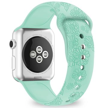 Watch Strap for Apple Watch Series 49mm - 45mm - 44mm - 42mm - Sunflower Mint Green