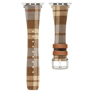 Plaid Woolen Strap for Apple Watch Series 49mm - 45mm - 44mm - 42mm - Style 5