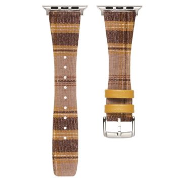 Plaid Woolen Strap for Apple Watch Series 49mm - 45mm - 44mm - 42mm - Style 6