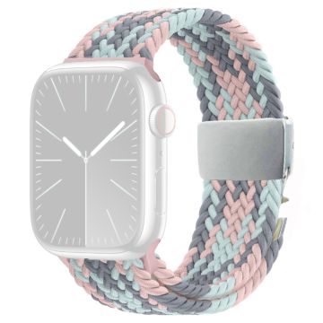 Apple Watch Series 49mm - 45mm - 44mm - 42mm kellonauha - Harmaa Vaaleanpunainen Sininen