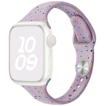 Silikoniranneke Apple Watch Series 49mm - 45mm - 44mm - 42mm ranneke - Vaaleanvioletti