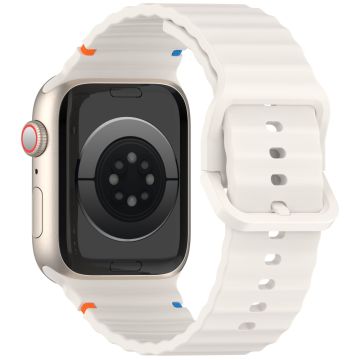 KALEBOL Silikoniranneke Apple Watch Series 49mm - 45mm - 44mm - 42mm ranneke - Starlight