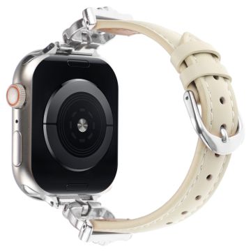 Apple Watch Series 49mm - 45mm - 44mm - 42mm kellonauha - Hopea / Starlight