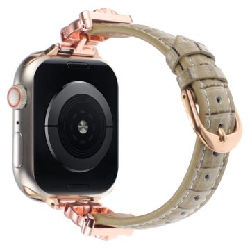 Apple Watch Series 49mm - 45mm - 44mm - 42mm ranneke - Ruusukulta / Ruusukulta