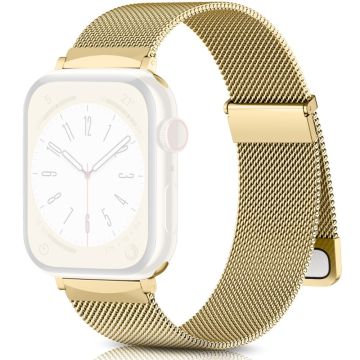 Apple Watch Series 49mm - 45mm - 44mm - 42mm metalliranneke - Kulta