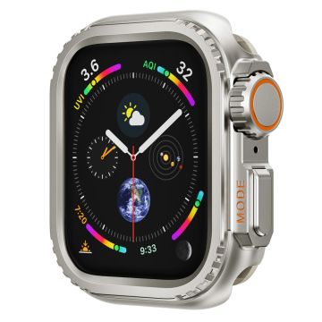 Metallikotelo Apple Watch SE (2023) / SE (2022) / SE / 6 / 5 / 4 44mm Ultra 49mm Transfer Cover - Titaani