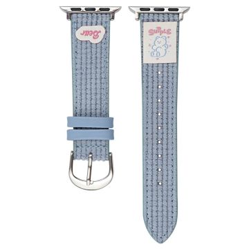 Waffle Texture Nylon Watch Band Apple Watch Series 10 46mm - Blue