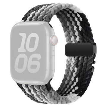 Nylon Strap Apple Watch Series 10 46mm Parachute Buckle Watch Band - Dark Chocolate