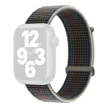 KALEBOL Nylon Watch Band Apple Watch Series 10 46mm Wrist Strap - Midnight