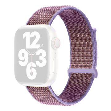 KALEBOL Nylon Watch Band Apple Watch Series 10 46mm Wrist Strap - Lilac