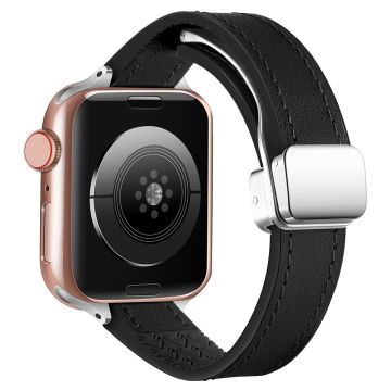 Apple Watch 49mm / 45mm / 44mm / 42mm magneettinen ranneke - Musta