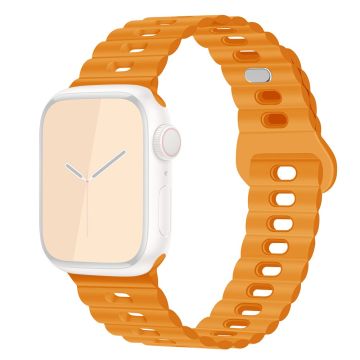 Apple Watch Series 49mm - 45mm - 44mm - 42mm Universal Flexible Watch Band - Oranssi