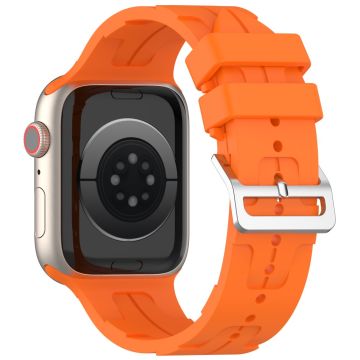 Apple Watch Series 49mm - 45mm - 44mm - 42mm Universal Flexible Watch Band - Oranssi