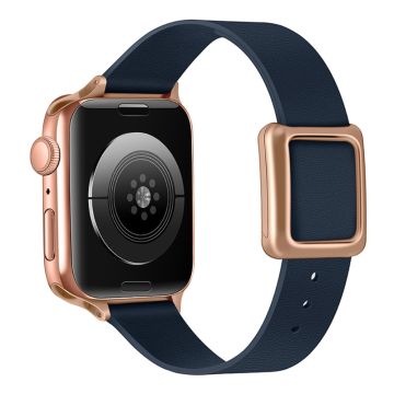 Apple Watch Series 49mm - 45mm - 44mm - 42mm Universal korvaava rannekoru - Keskiyön Sininen