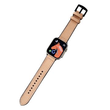 Apple Watch Series 49mm - 45mm - 44mm - 42mm Universal Watch Band Matte Strap - Keltainen