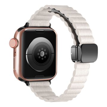 Apple Watch Series 49mm - 45mm - 44mm - 42mm Universal Slim Magneettinen ranneke - Starlight