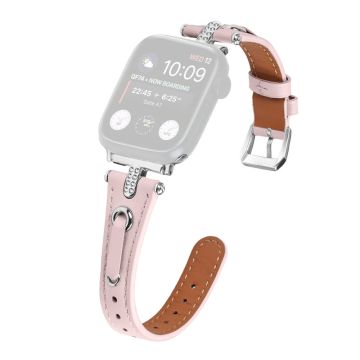 Apple Watch 49mm / 45mm / 44mm / 42mm - siisti kellonhihna - Pinkki