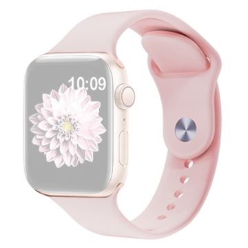 KALEBOL Apple Watch 49mm / 45mm / 44mm / 42mm silikonikellon hihnat, koko: S / M - Pinkki